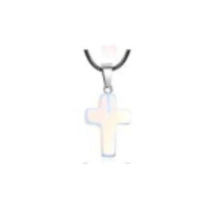 Cross Gemstone Pendant Charms Cross Quartz Crystal Charms for Necklace Earrings